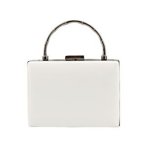 5484 Evening Handbags, White Party Handbags Leather Evening Bags Bridal